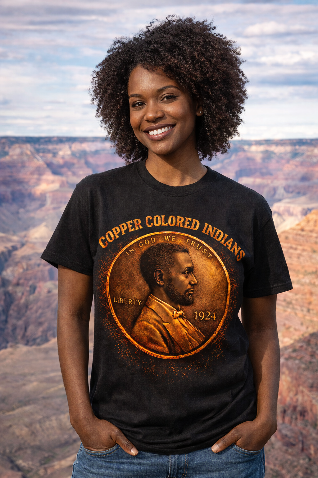 Copper Colored Indians T-Shirt