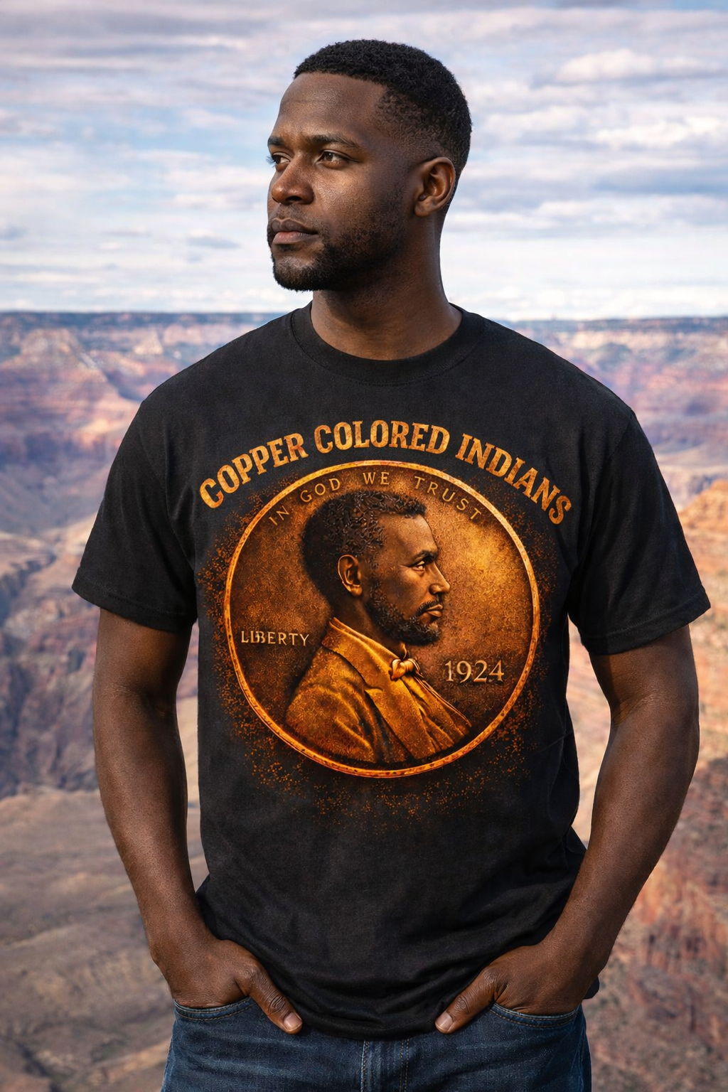 Copper Colored Indians T-Shirt