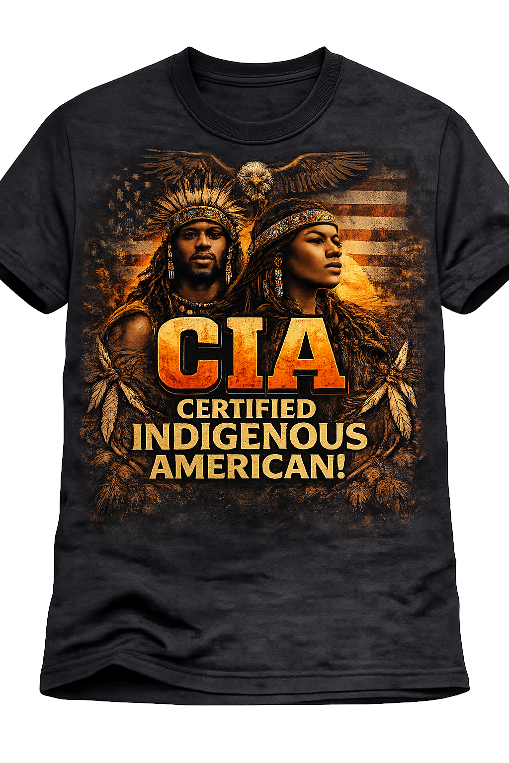 CIA – Certified Indigenous American T-Shirt
