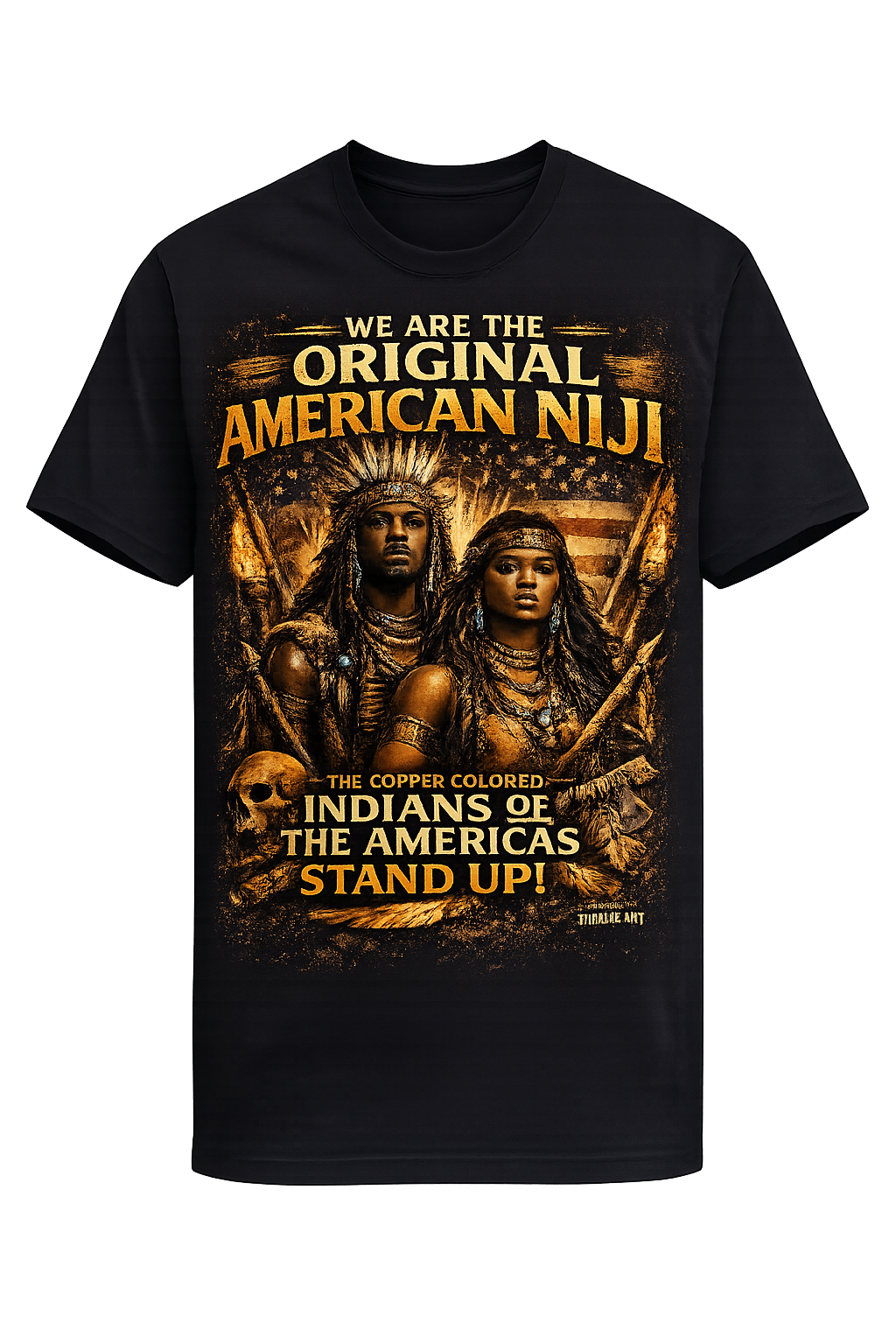 WE ARE THE ORIGINAL – American Niji Statement Tee