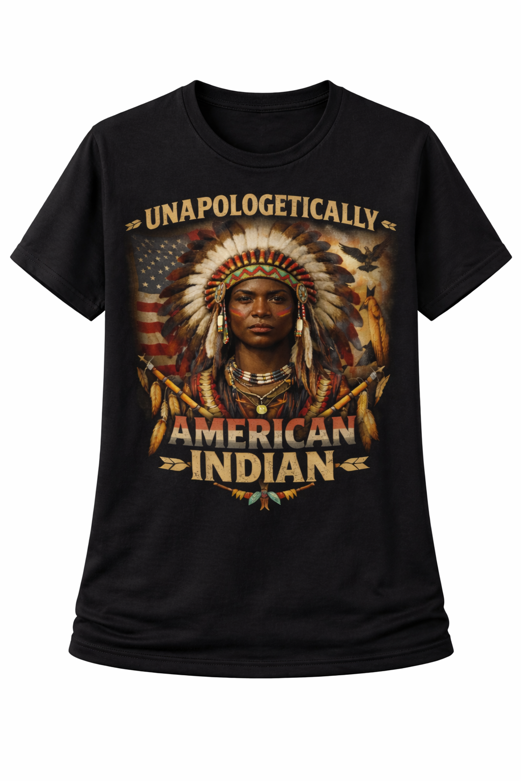 Unapologetically American Indian Tee