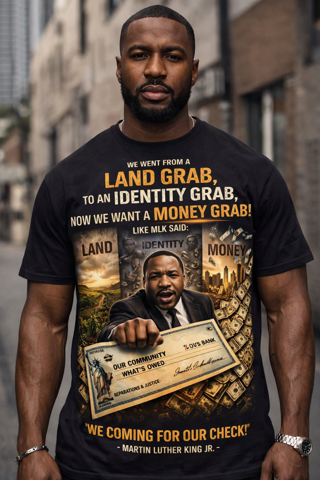 MLK, we coming for our check