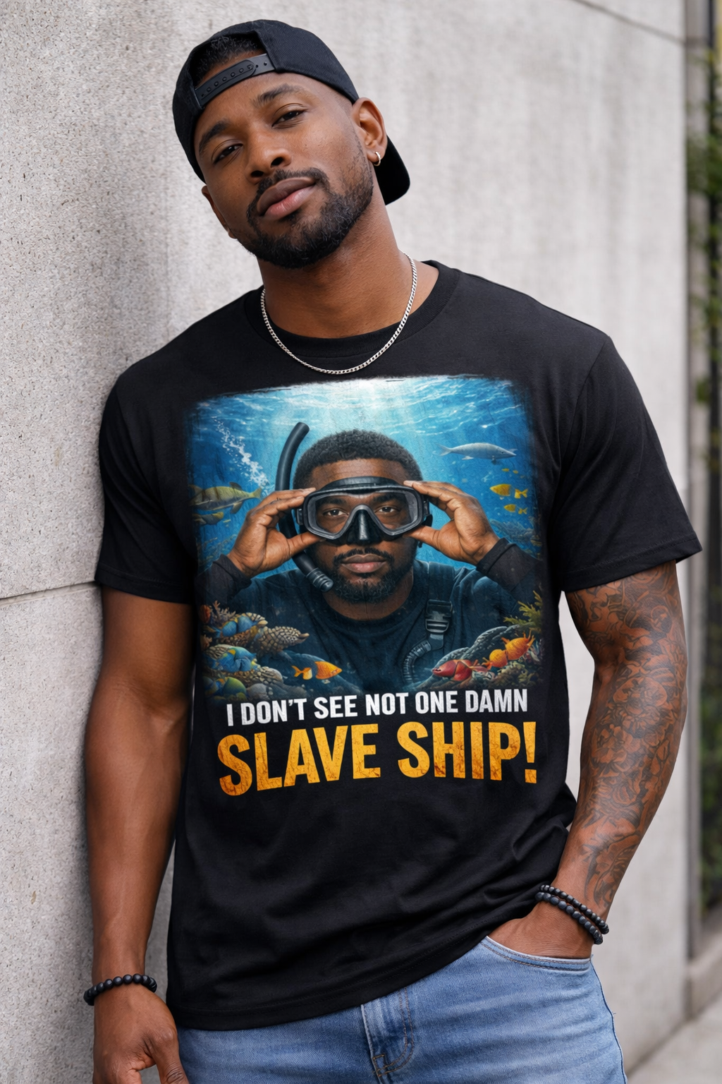 I don't see no slave ship