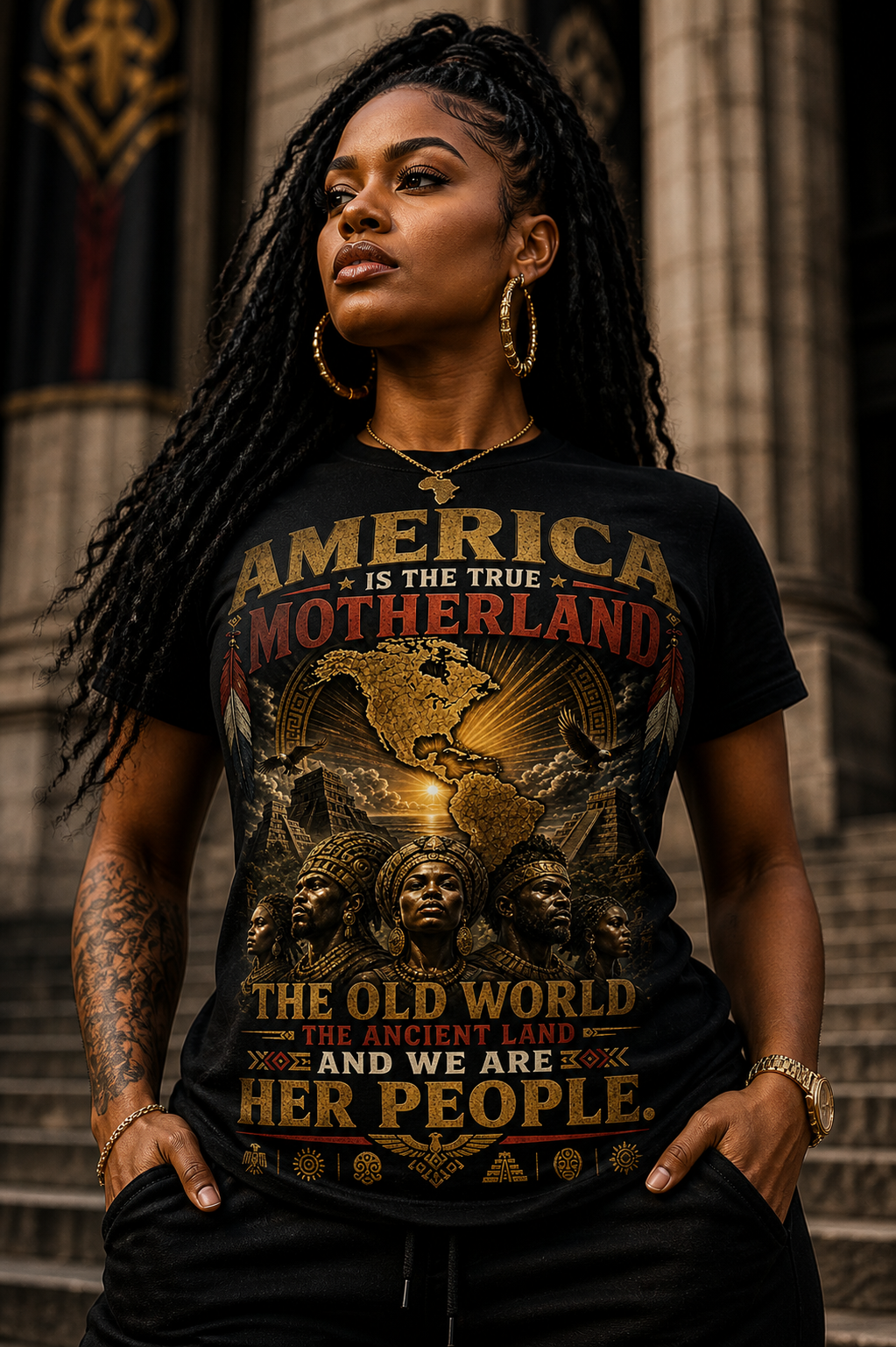 The “America Is The True Motherland” T-Shirt