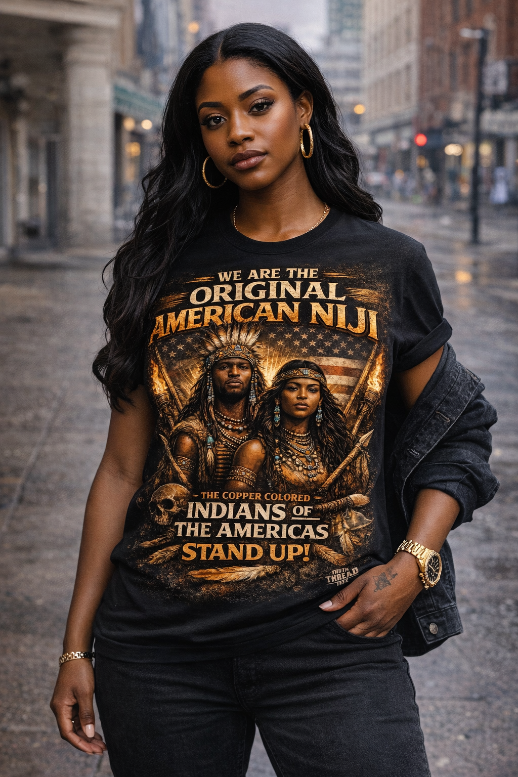WE ARE THE ORIGINAL – American Niji Statement Tee