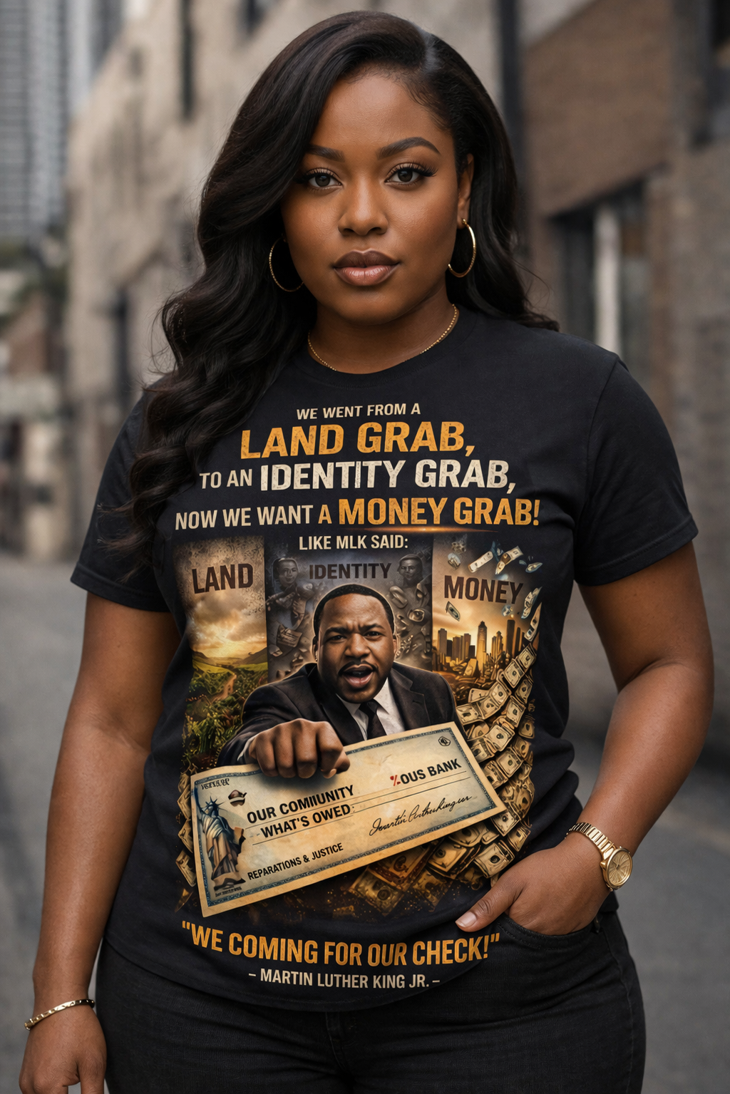 MLK, we coming for our check