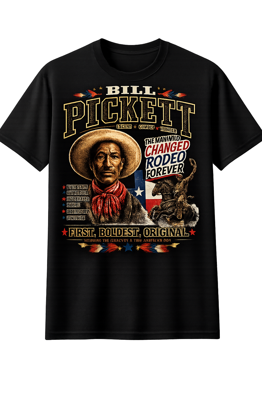 Bill Pickett tribute tee
