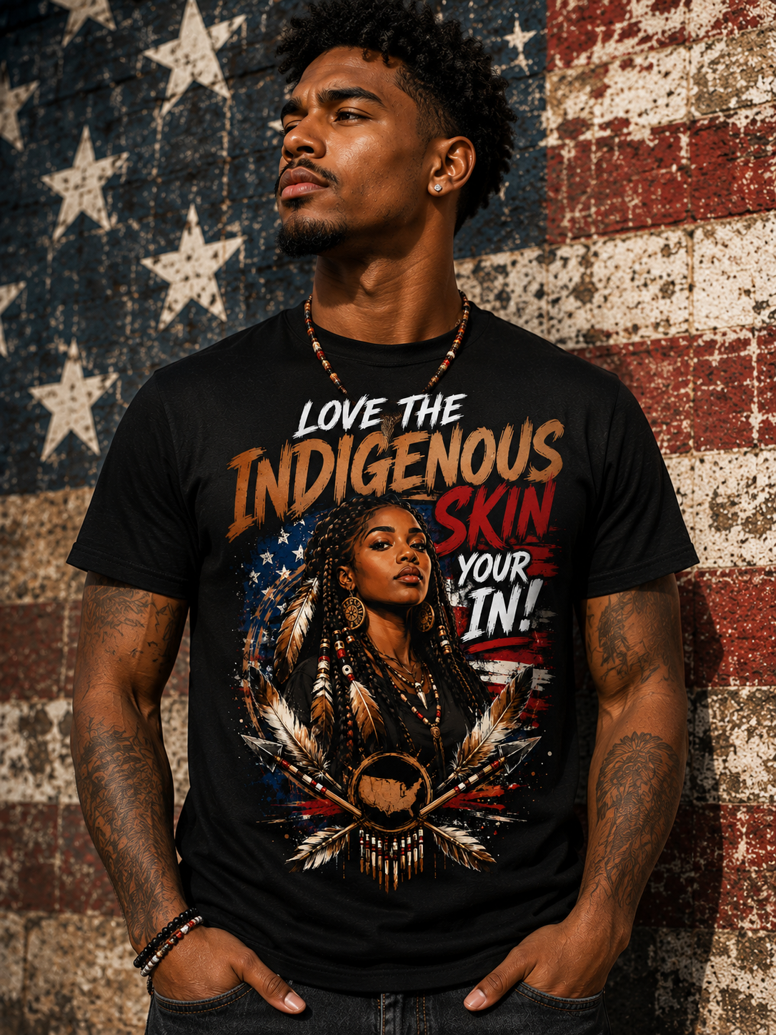 Love the Indigenous Skin you're in tee